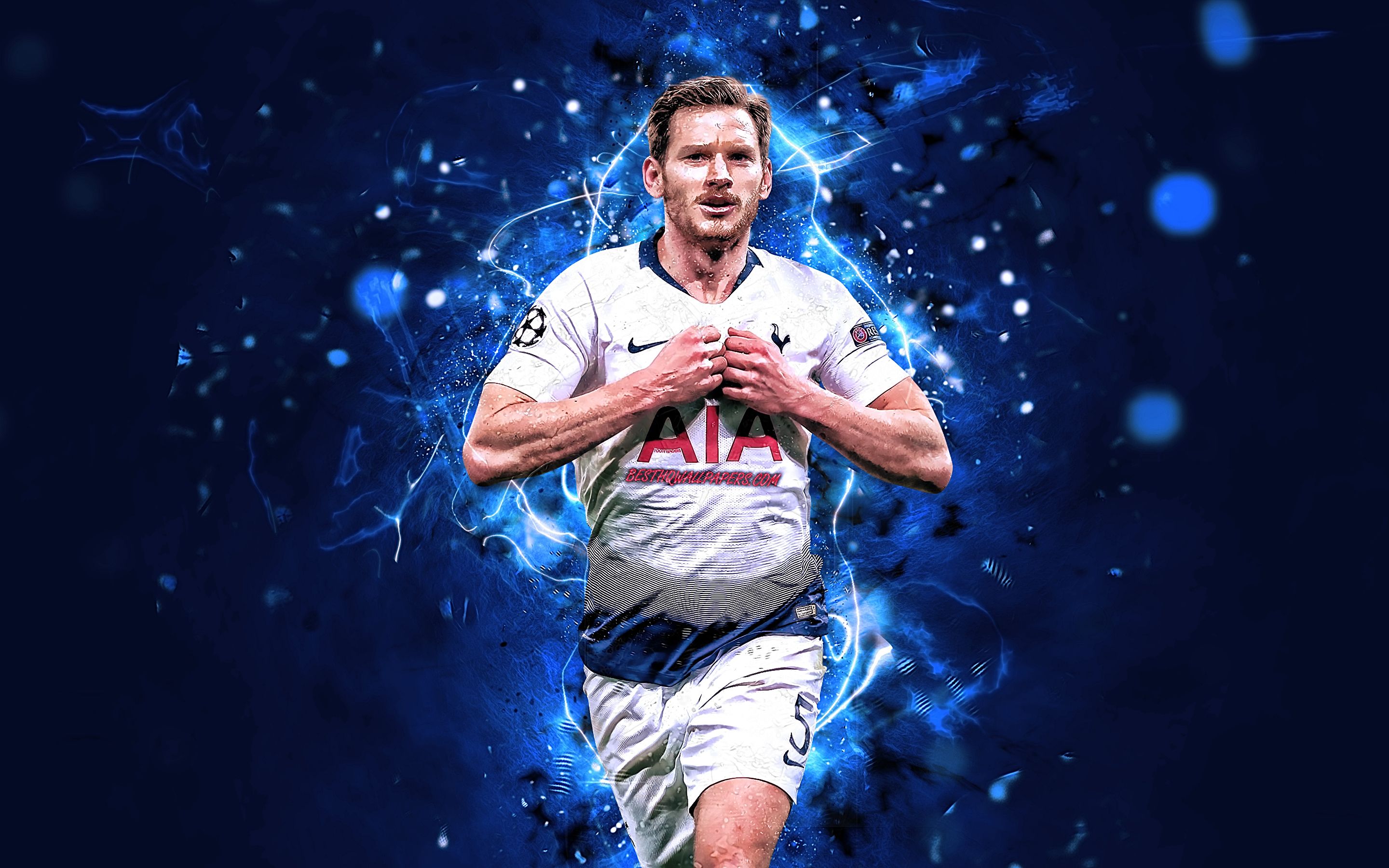 Download wallpaper Jan Vertonghen, goal, Tottenham Hotspur FC