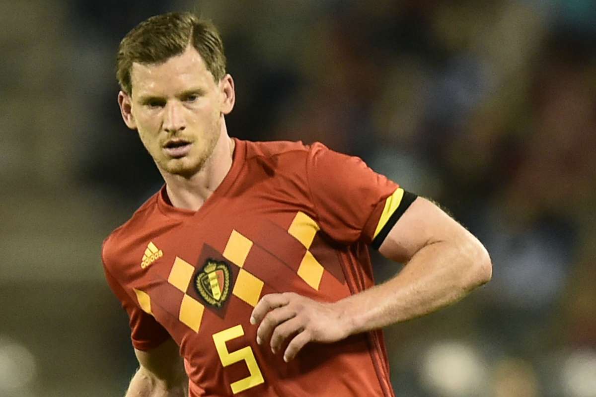 Jan Vertonghen becomes first Belgium player to reach 100 caps