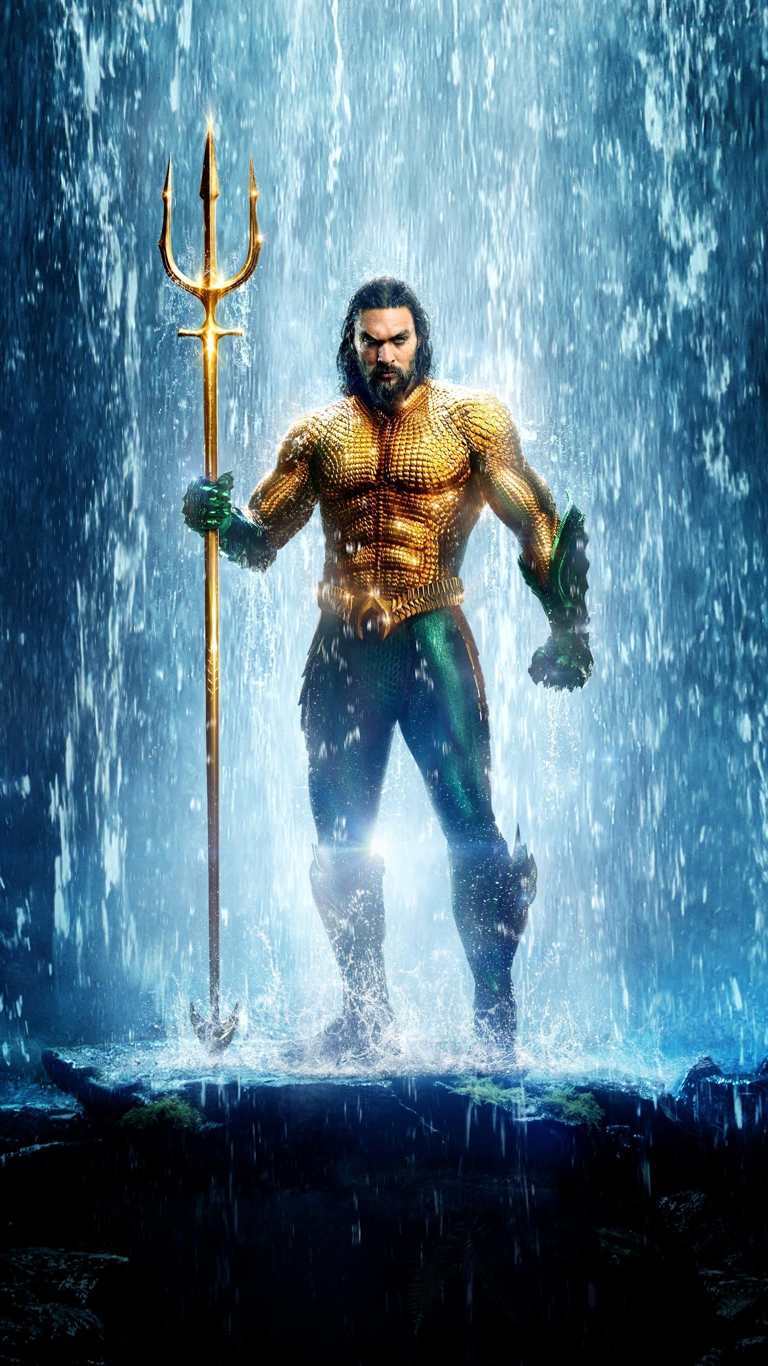 Free download Aquaman 2018 Phone Wallpaper Justice league Aquaman