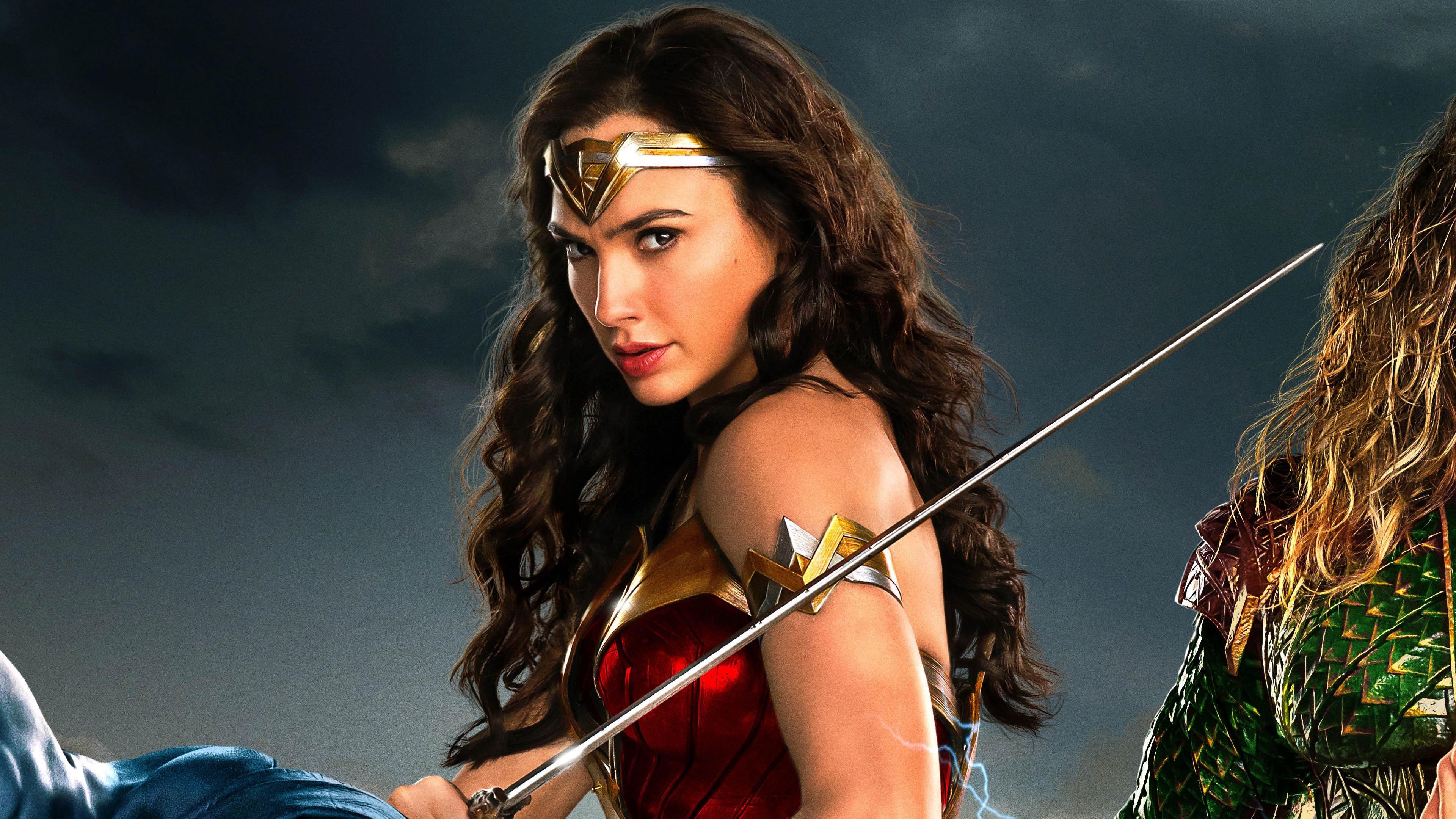 Wonder Woman Justice League Gal Gadot 4K