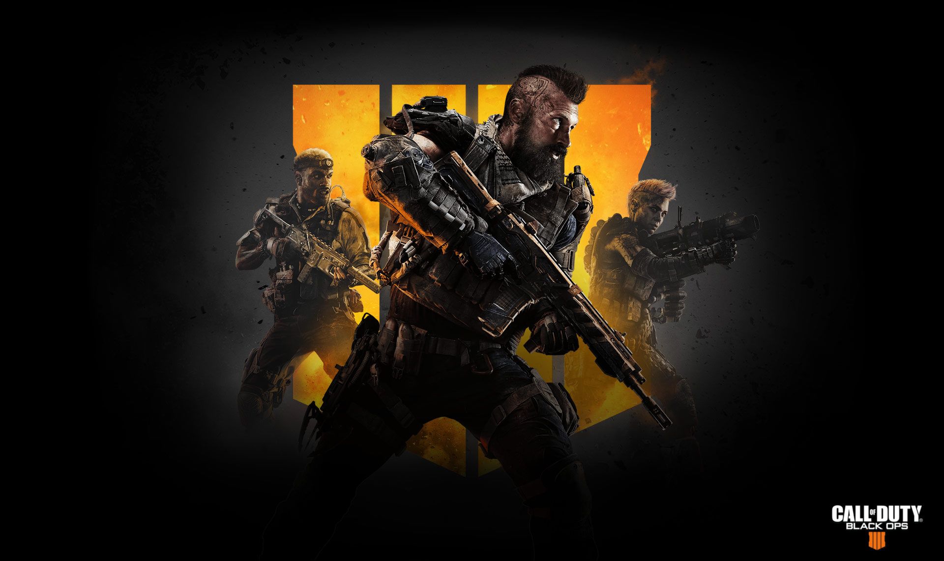Call of Duty Black Ops 4 Team Desktop Background. Computer