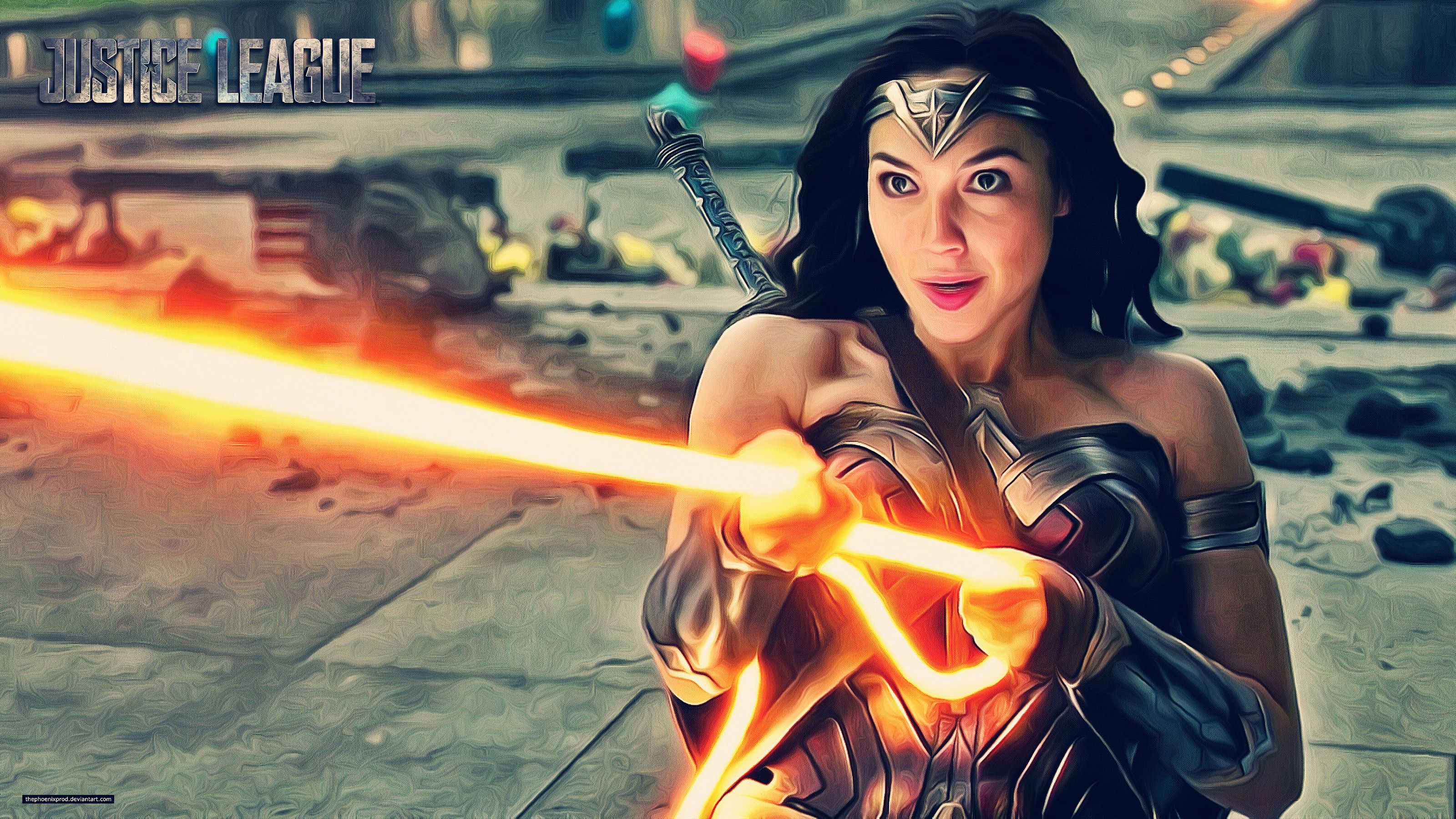 Justice League Wonder Woman 4k, HD Movies, 4k Wallpaper, Image