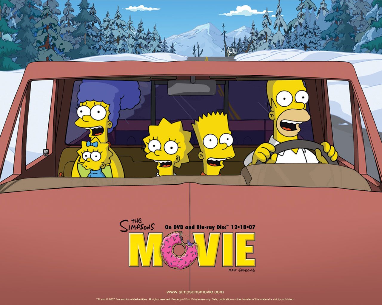 The Simpsons The Movie wallpaper 8