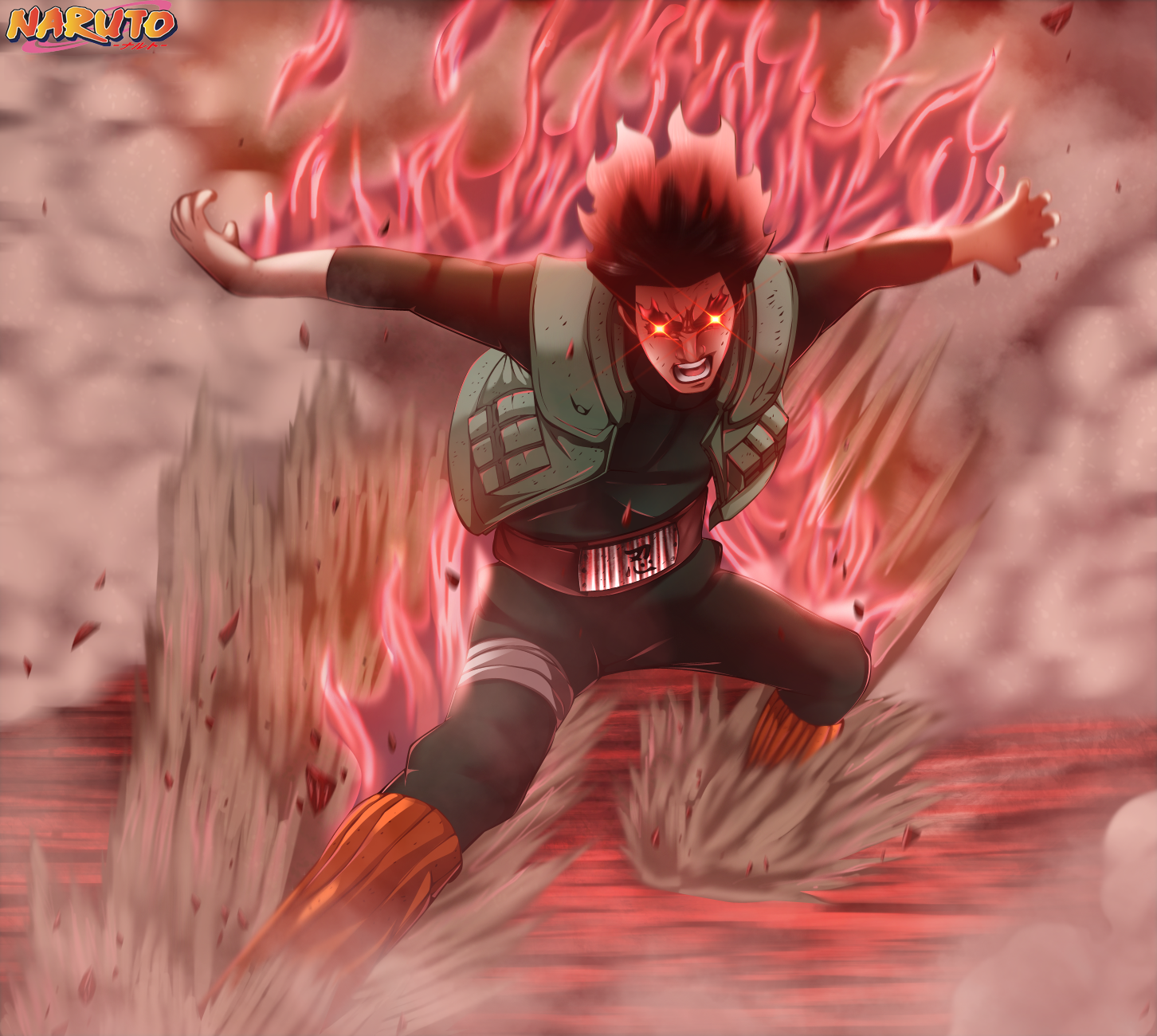 Eight Gates (Naruto) HD Wallpaper and Background