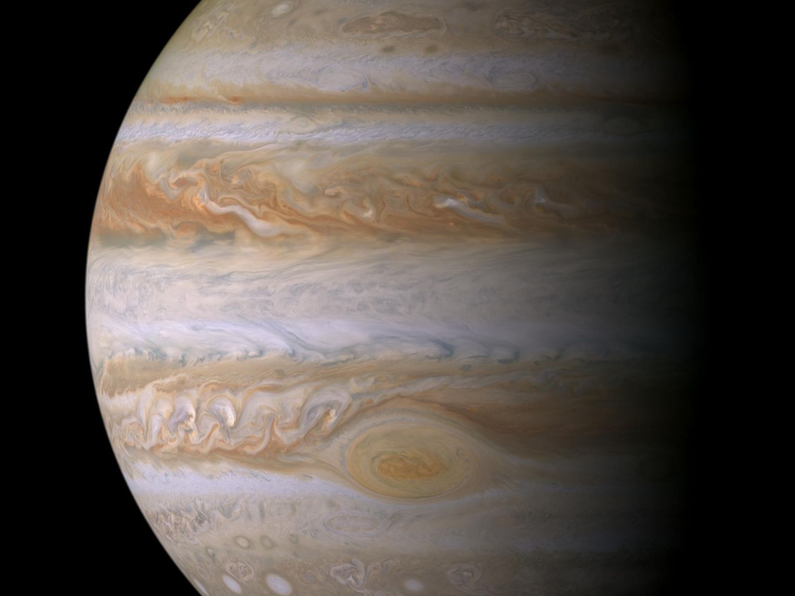 Space Image. Cassini Jupiter Portrait