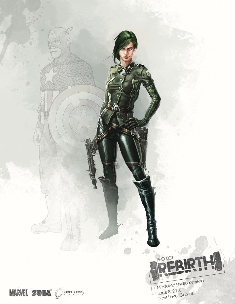Captain America: Super Soldier Madame Hydra Captain America
