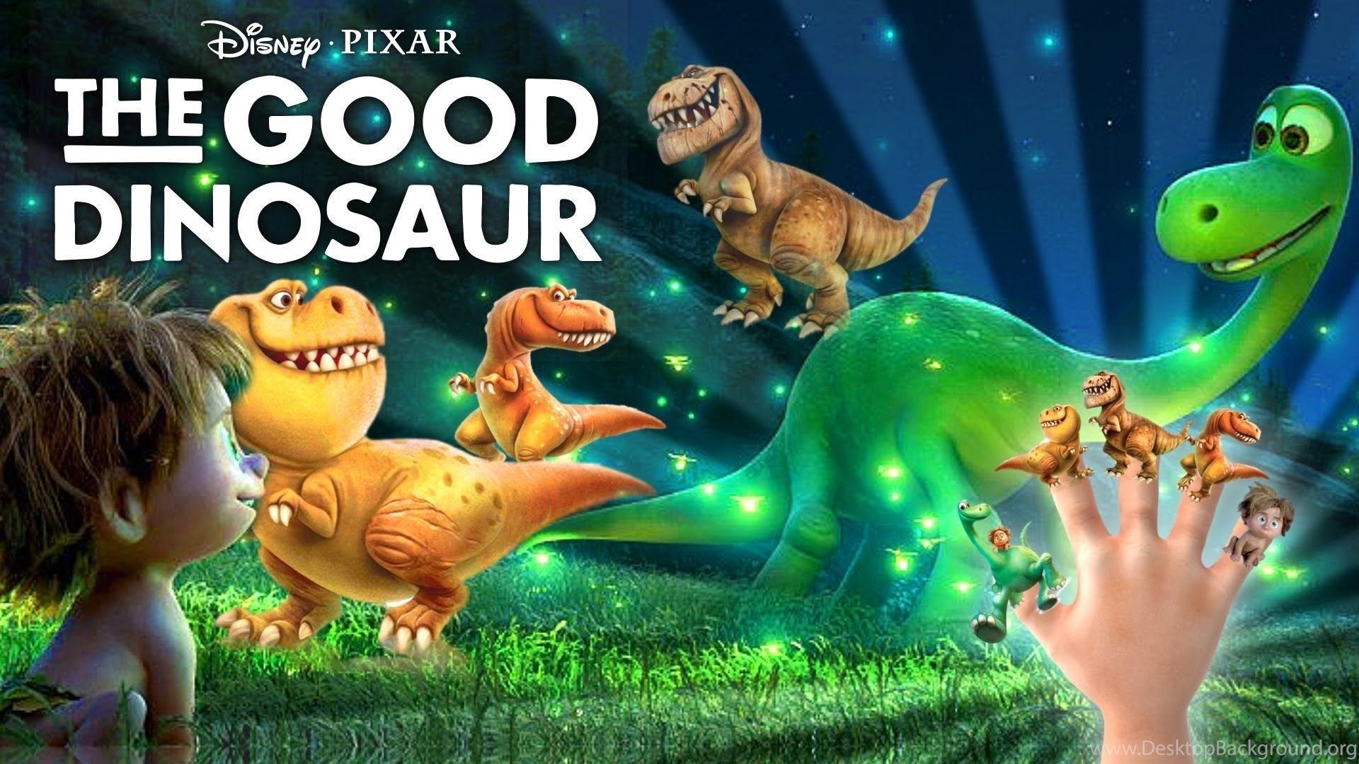 Disney Pixar The Good Dinosaur Movie Desktop Background