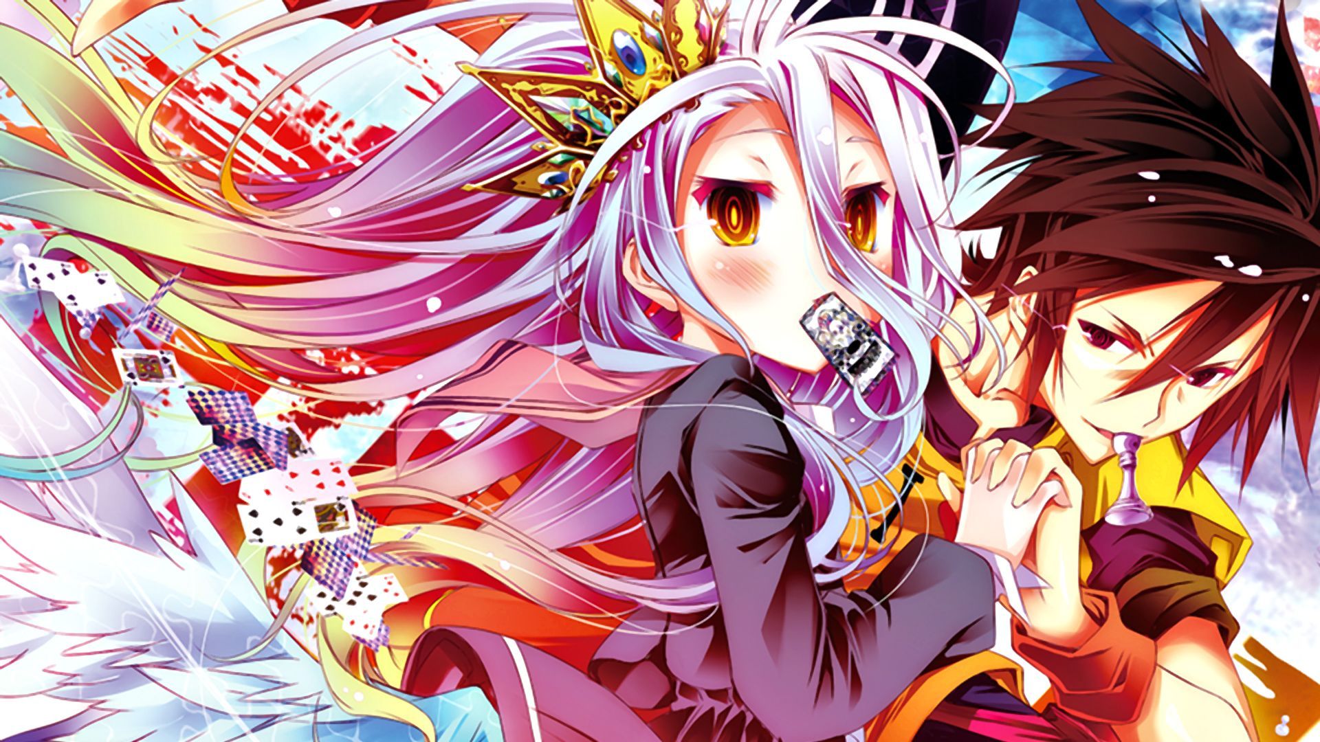 Обои аниме no game no life