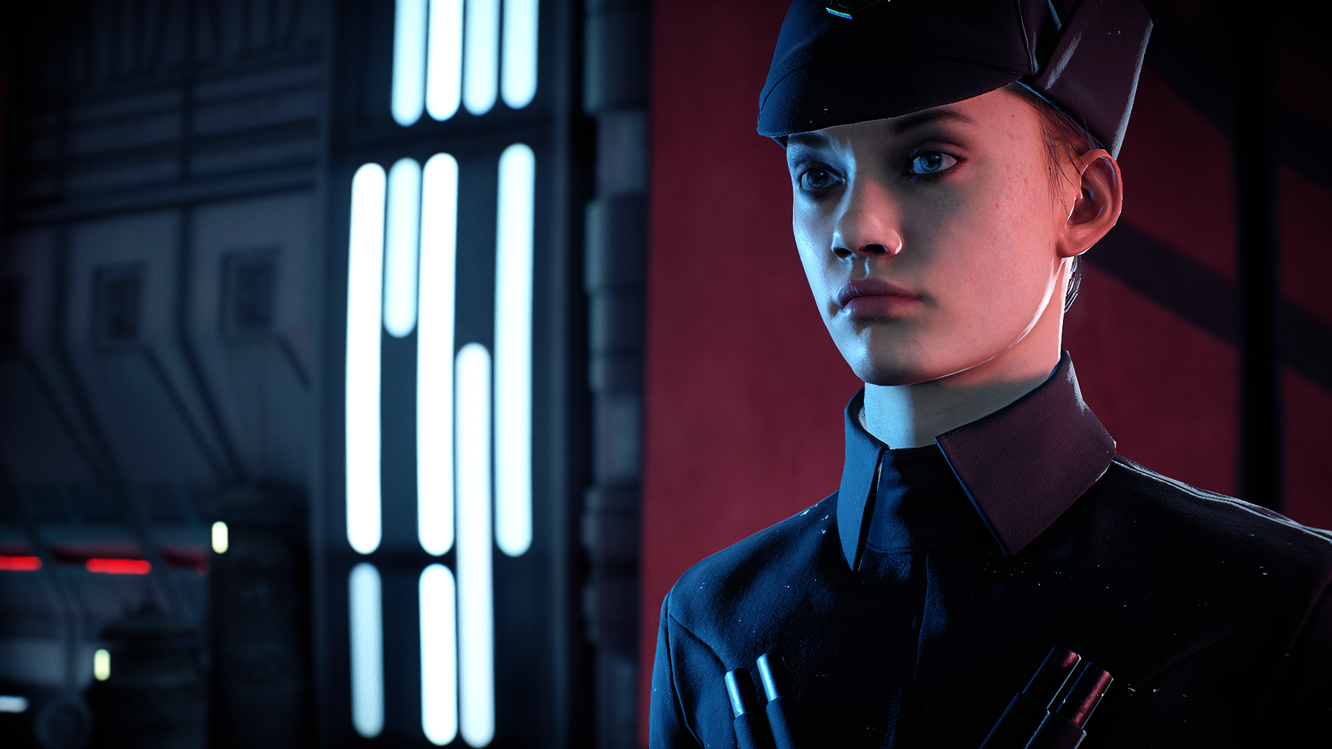First Order Officer Retouch at Star Wars: Battlefront II 2017