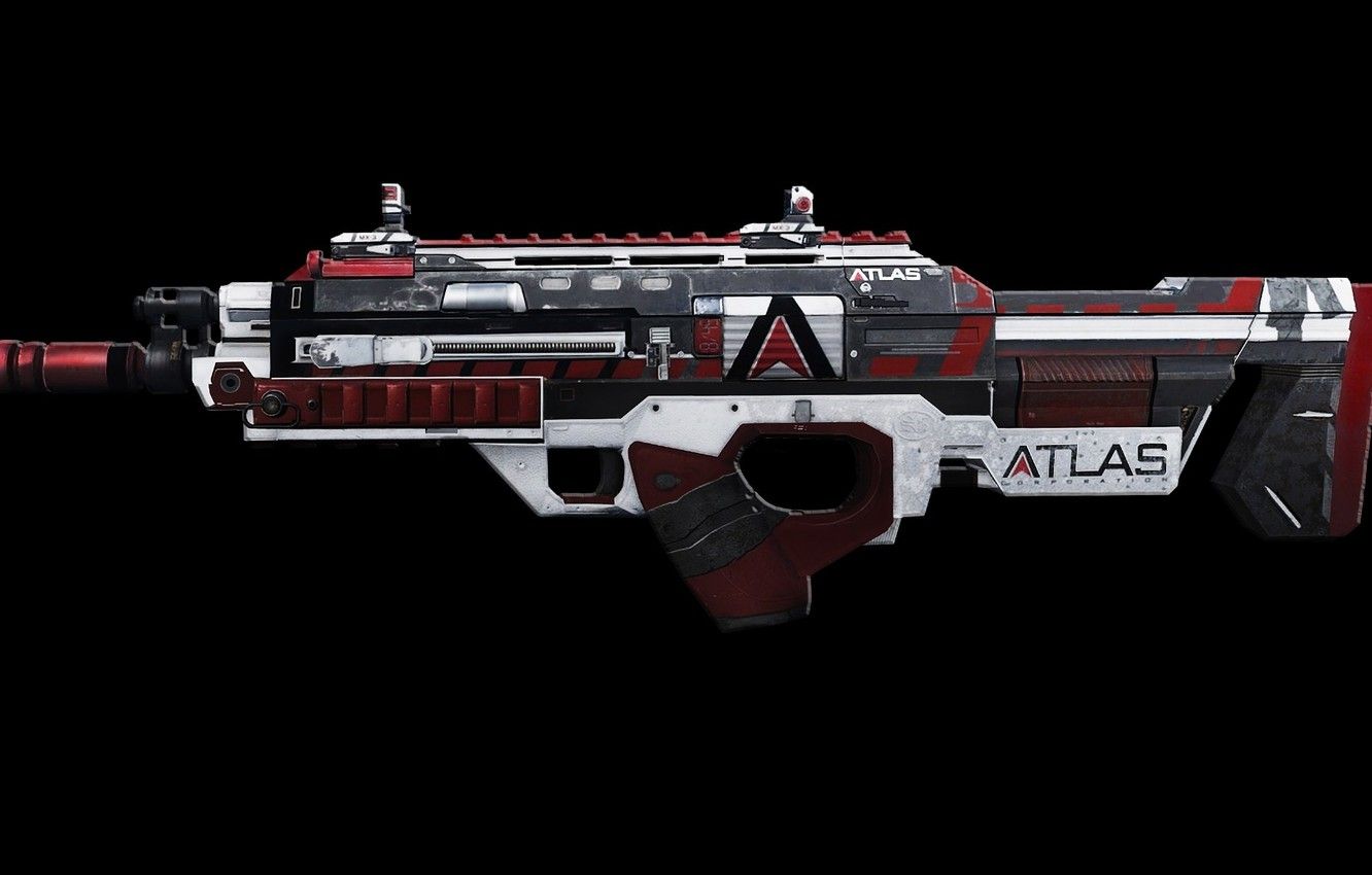 Wallpaper gun, Call of Duty, game, weapon, rifle, Atlas
