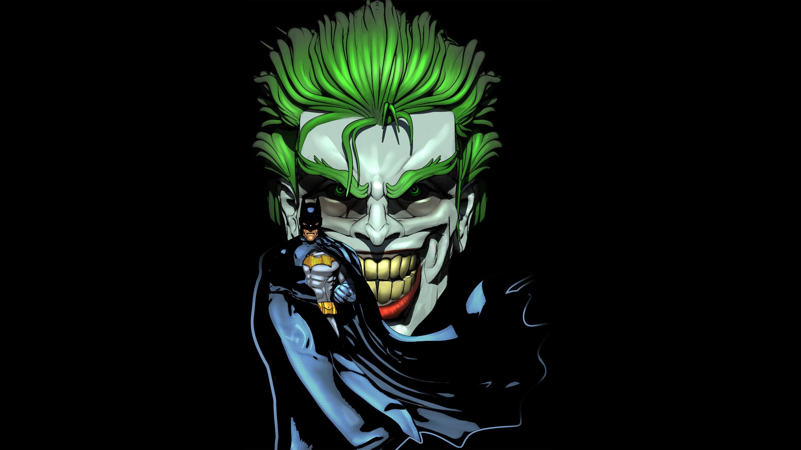 Joker Evil Laugh Batman 1440P Resolution HD 4k
