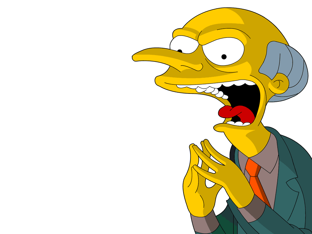 Free download Simpsons Wallpapers Mr Burns Evil Laugh Wallpapers.