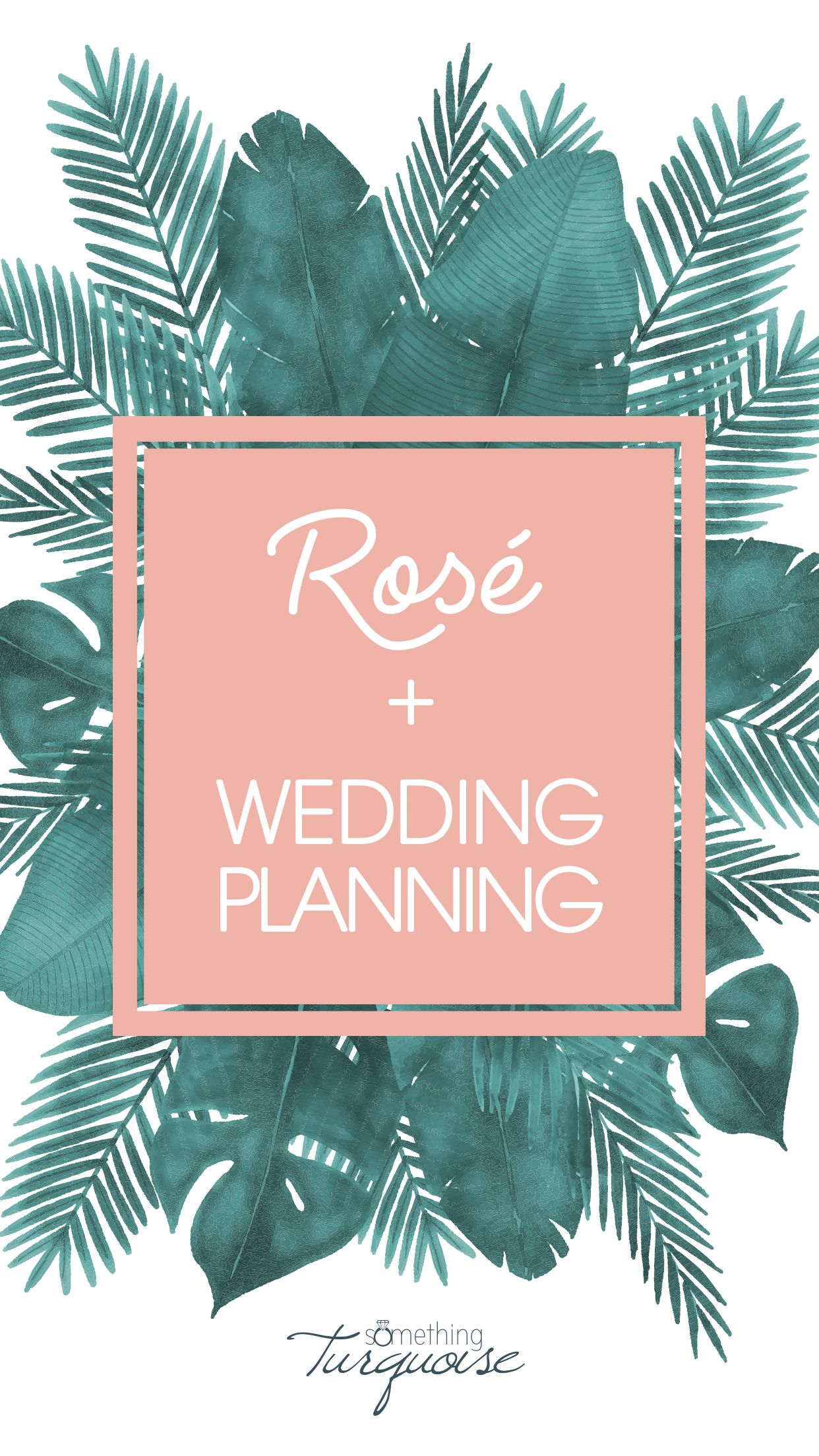 Free Phone Wallpaper // Sunshine, Rosé + Wedding Planning