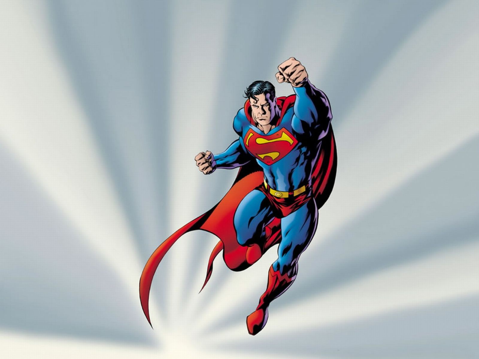 Superman Flying Pose by Garcia-Lopez - Comic Art Community GALLERY OF COMIC  ART