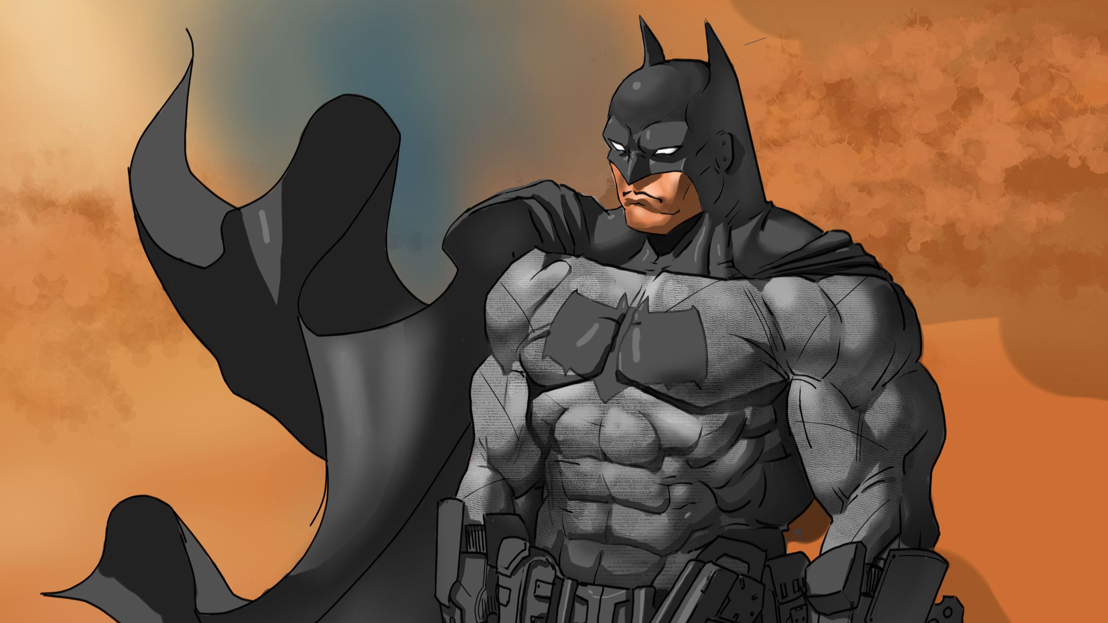 Batman Cape Flying, HD Superheroes, 4k Wallpaper, Image