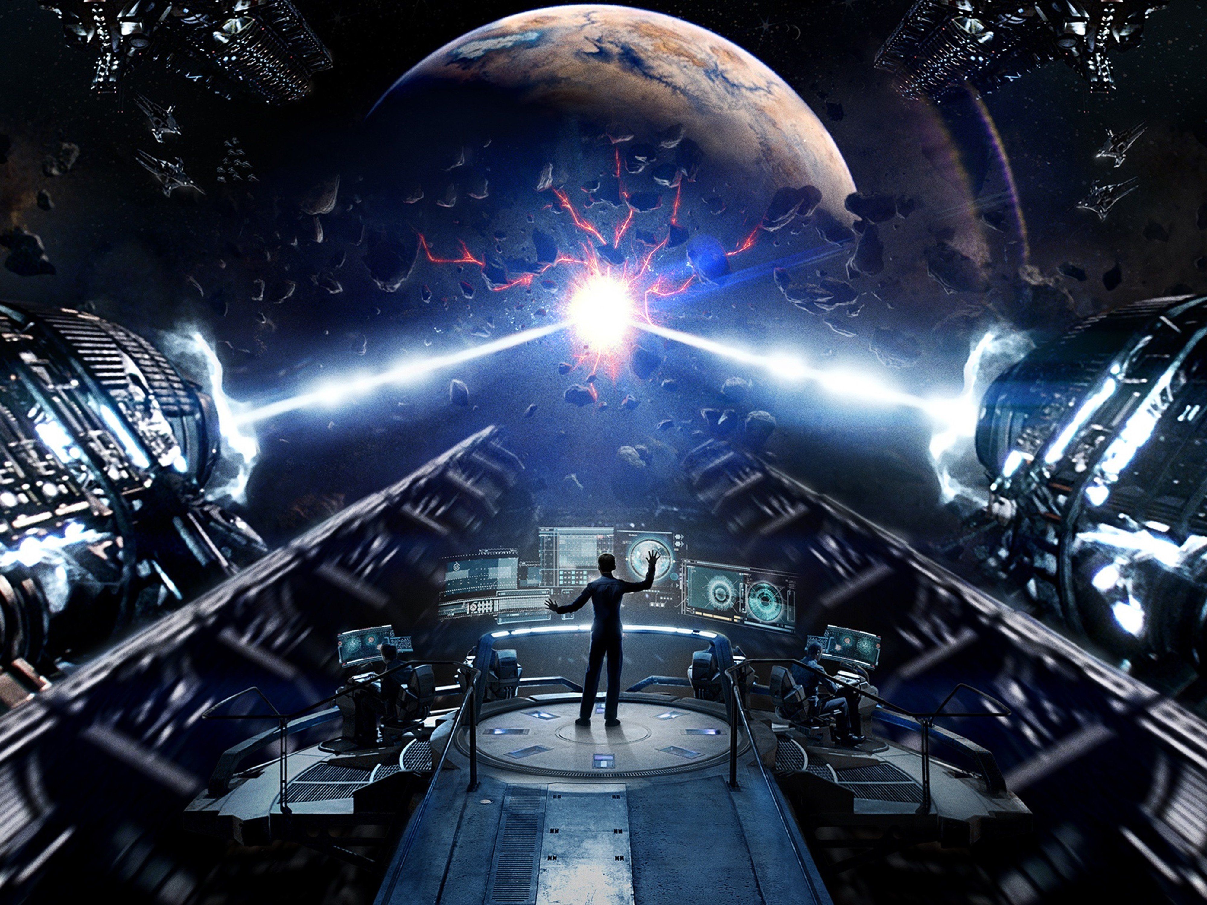 Enders Game War Sci Fi Movie Alien Fiction Future Wallpaper