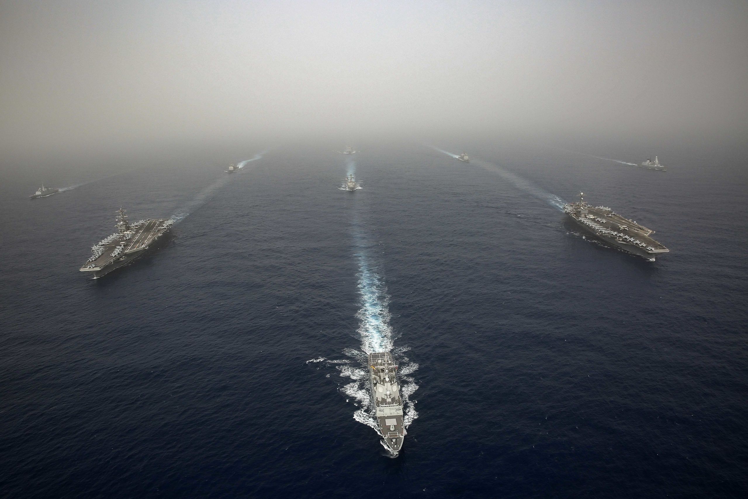Naval Fleet HD Wallpaper