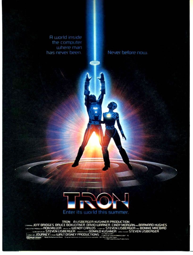 Free download TRON sci fi movie posters wallpaper image 818x1080