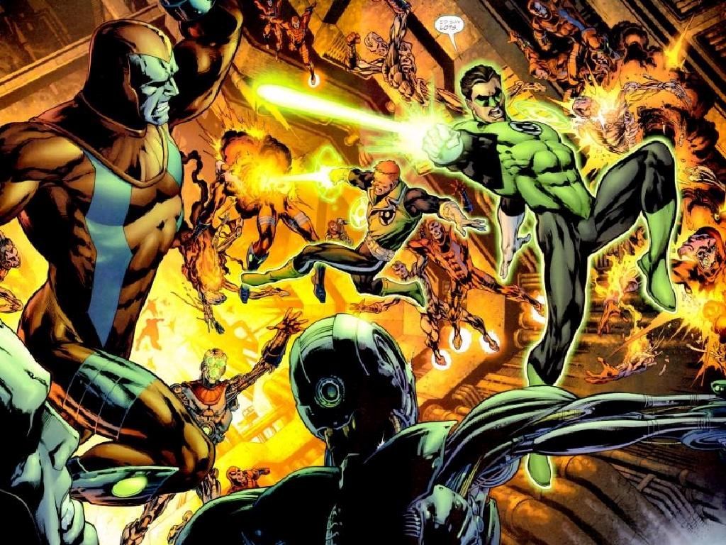 Fighting Manhunters. Green lantern hal jordan, Green lantern, Green lantern corps
