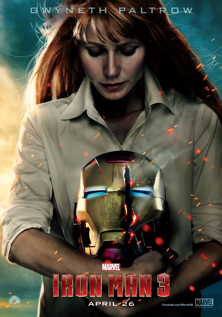 Iron Man 3 Poster: Gwyneth Paltrow's Pepper Potts