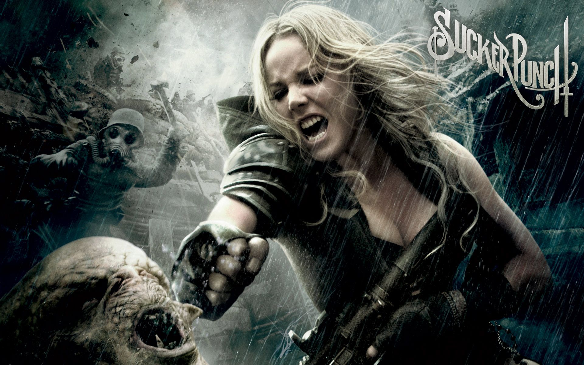 Women movies Sucker Punch Sweet Pea Abbie Cornish wallpaper