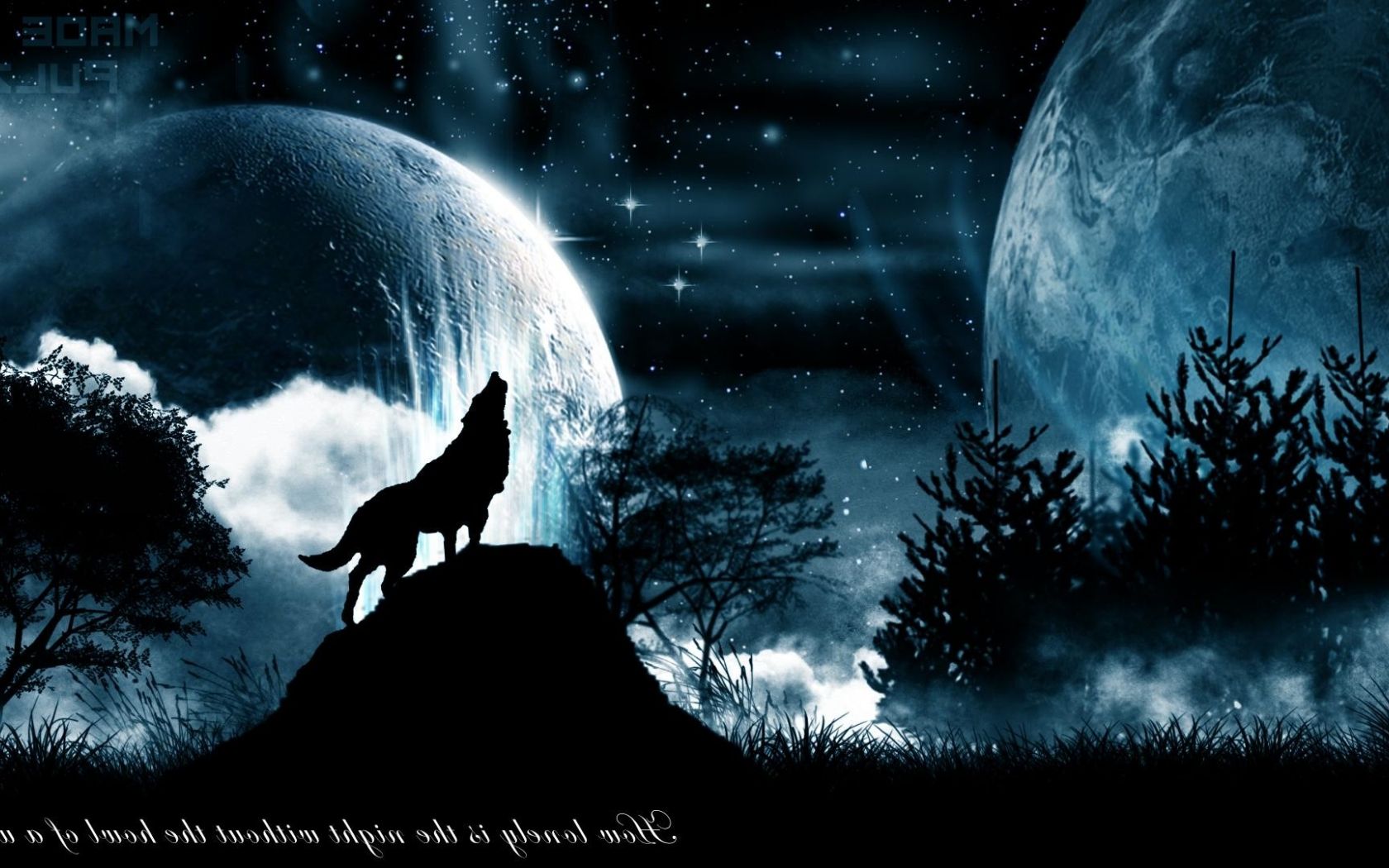 Galaxy Wolves Wallpapers - Wallpaper Cave