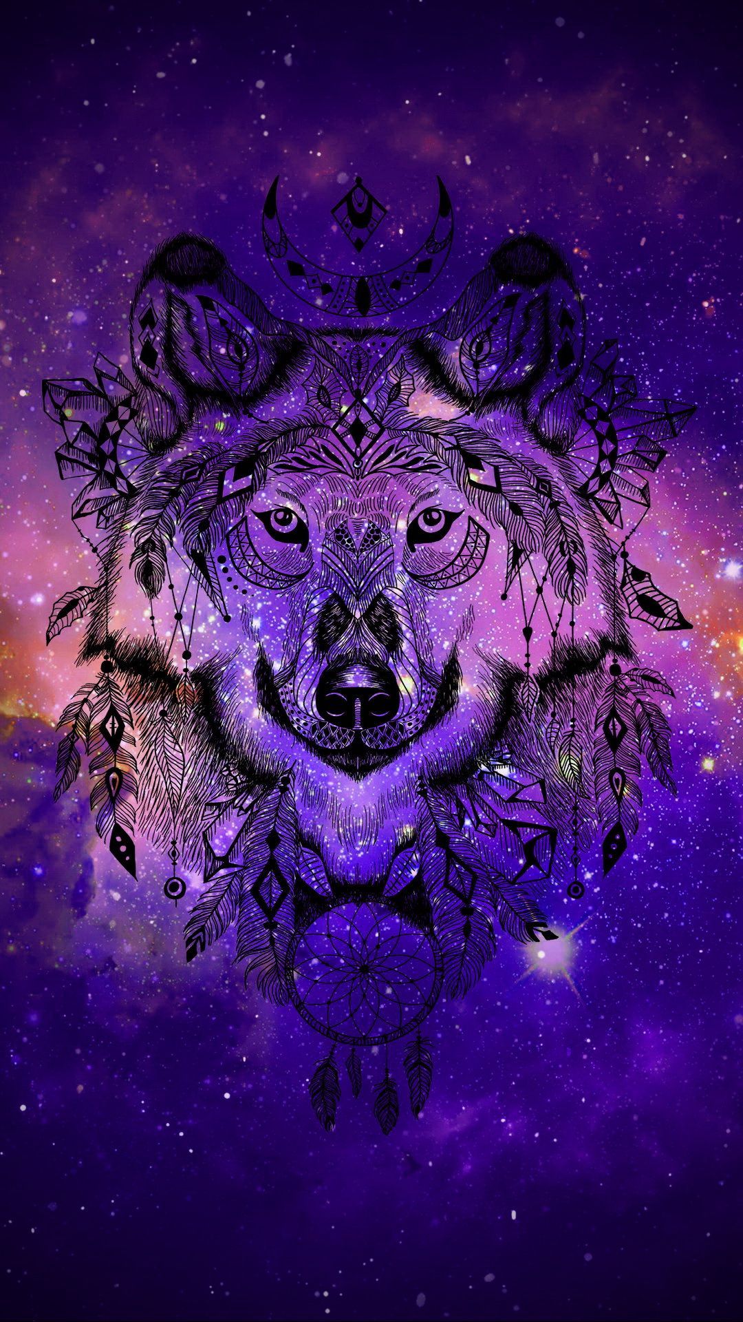 Galaxy Wolf. Galaxy wolf, Wolf spirit animal, Wolf wallpaper