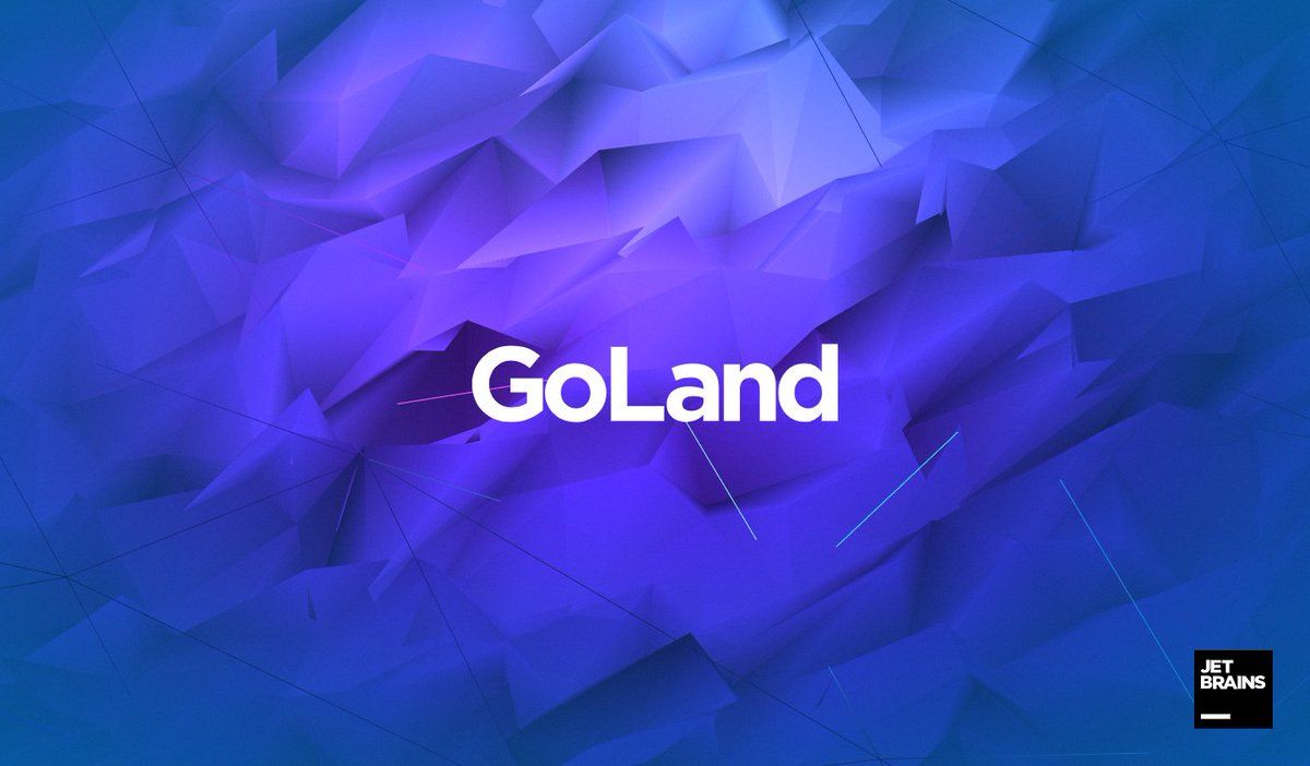 JetBrains GoLand themed wallpaper? Easy peasy! Anyone can do create as many of them as they like with our new artwork generator: #code2art #golang