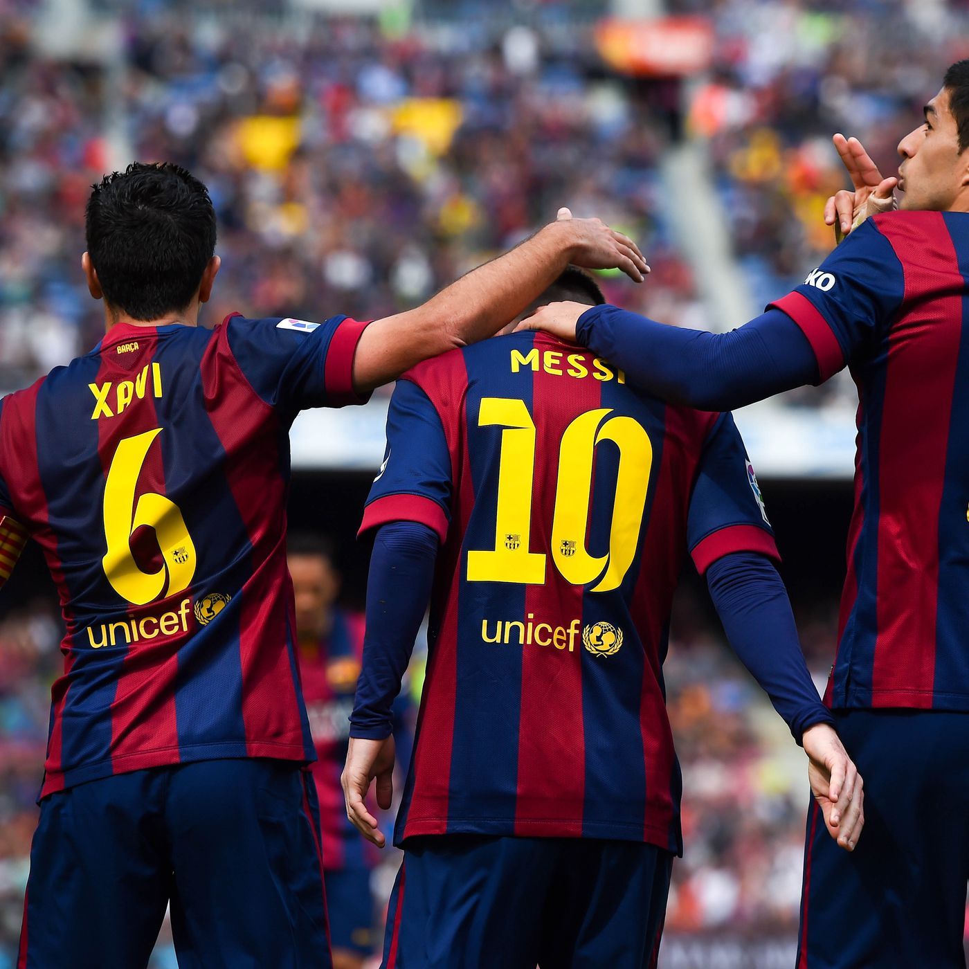 Lionel Messi closing in on Xavi's record at Barcelona
