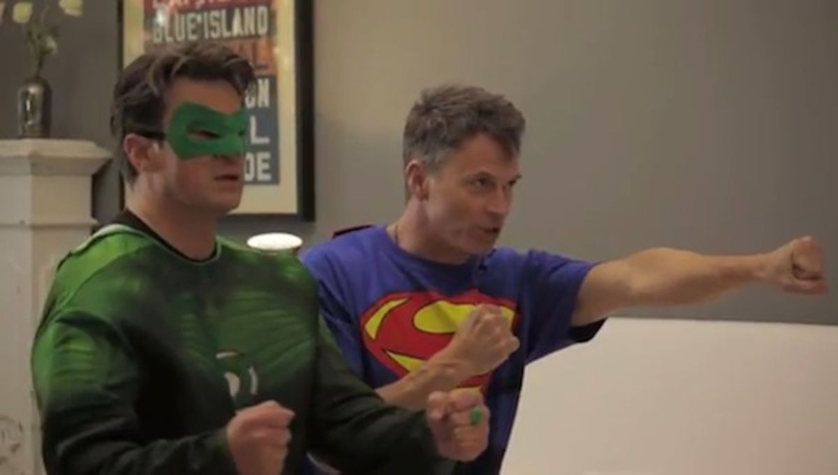Nathan Fillion proves once and for all he shoulda been Green Lantern