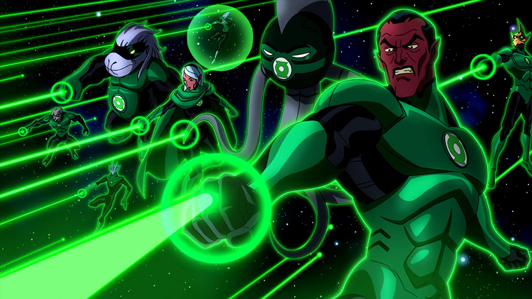Green Lantern Corps (Green Lantern: Emerald Knights). DC Movies