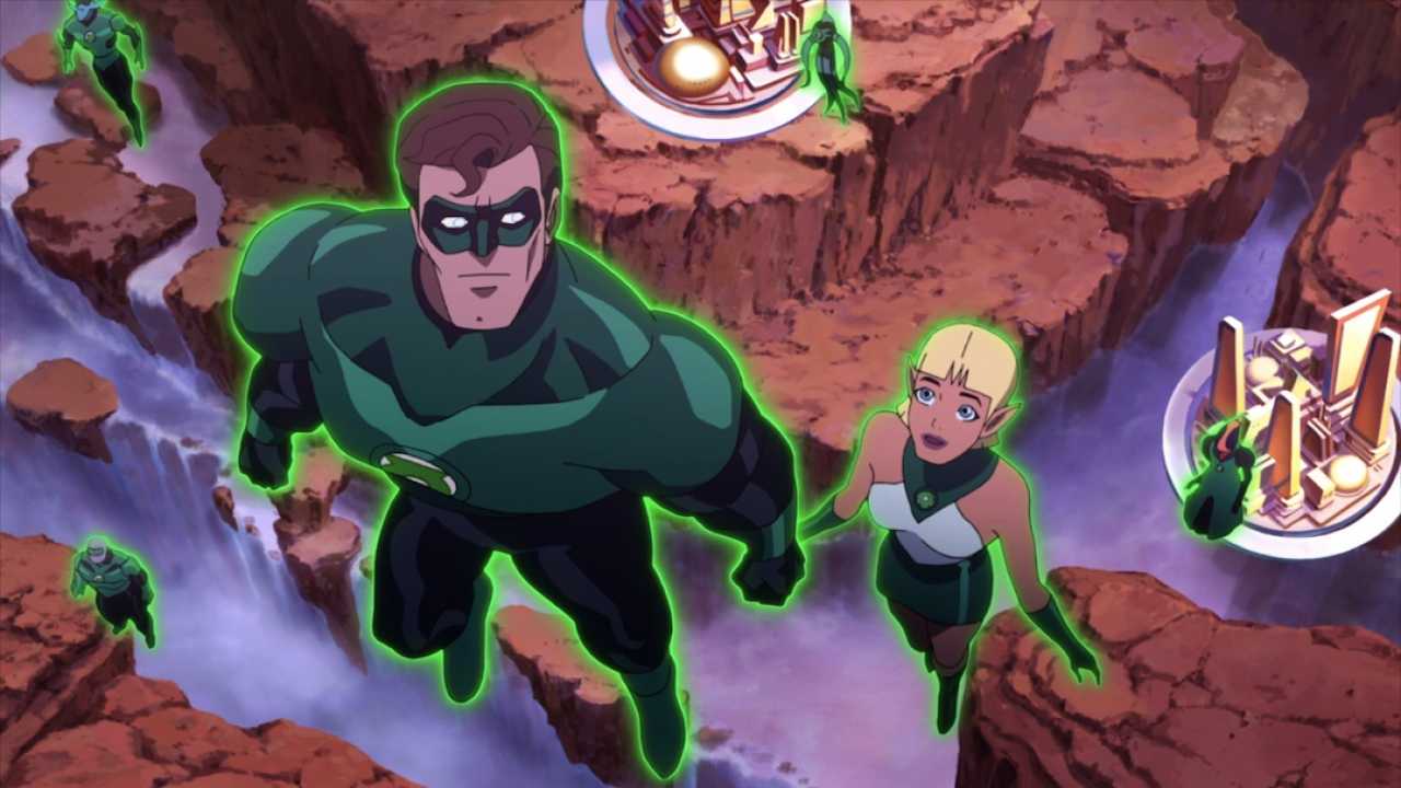 Nathan Fillion is Hal Jordan in Green Lantern: Emerald Knights