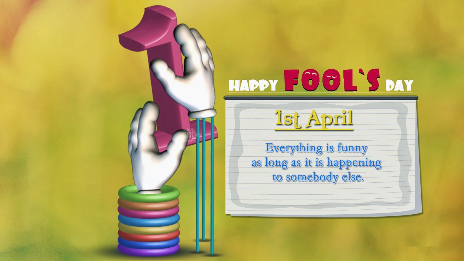 Happy April Fools' Day 2015 HD Wallpaper