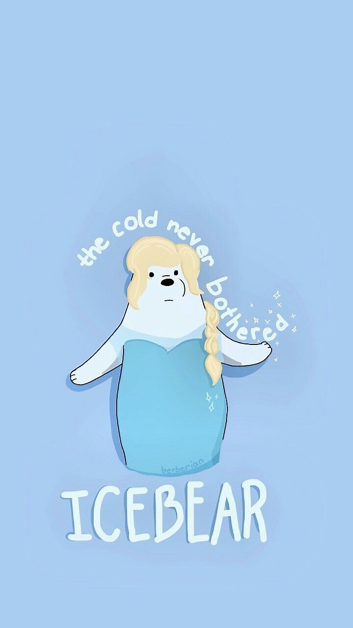 Ice Bear has ice powers. Imagens de desenhos animados, Desenhos
