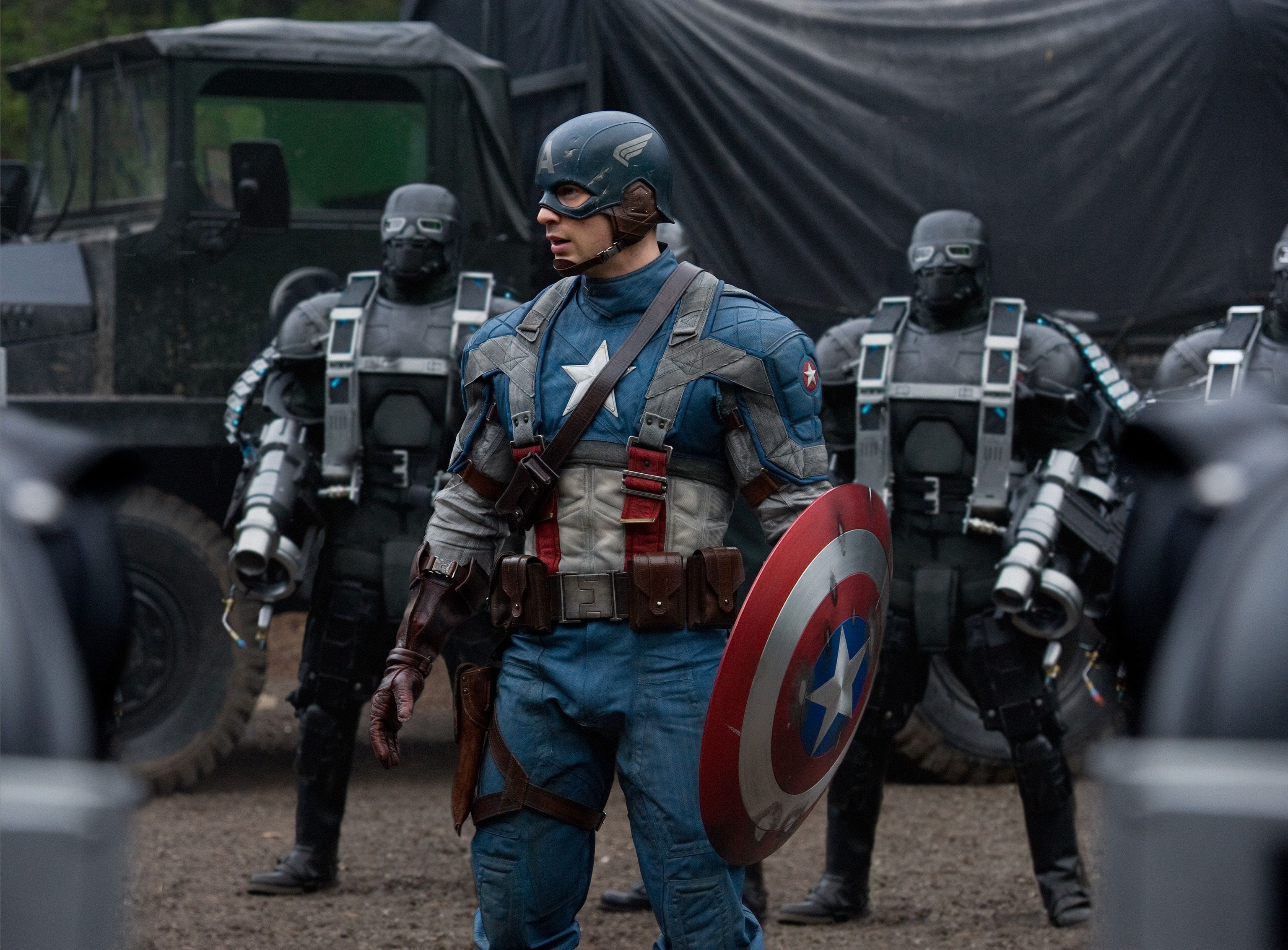 Steve fighting Hydra America, The First Avenger Avengers photo