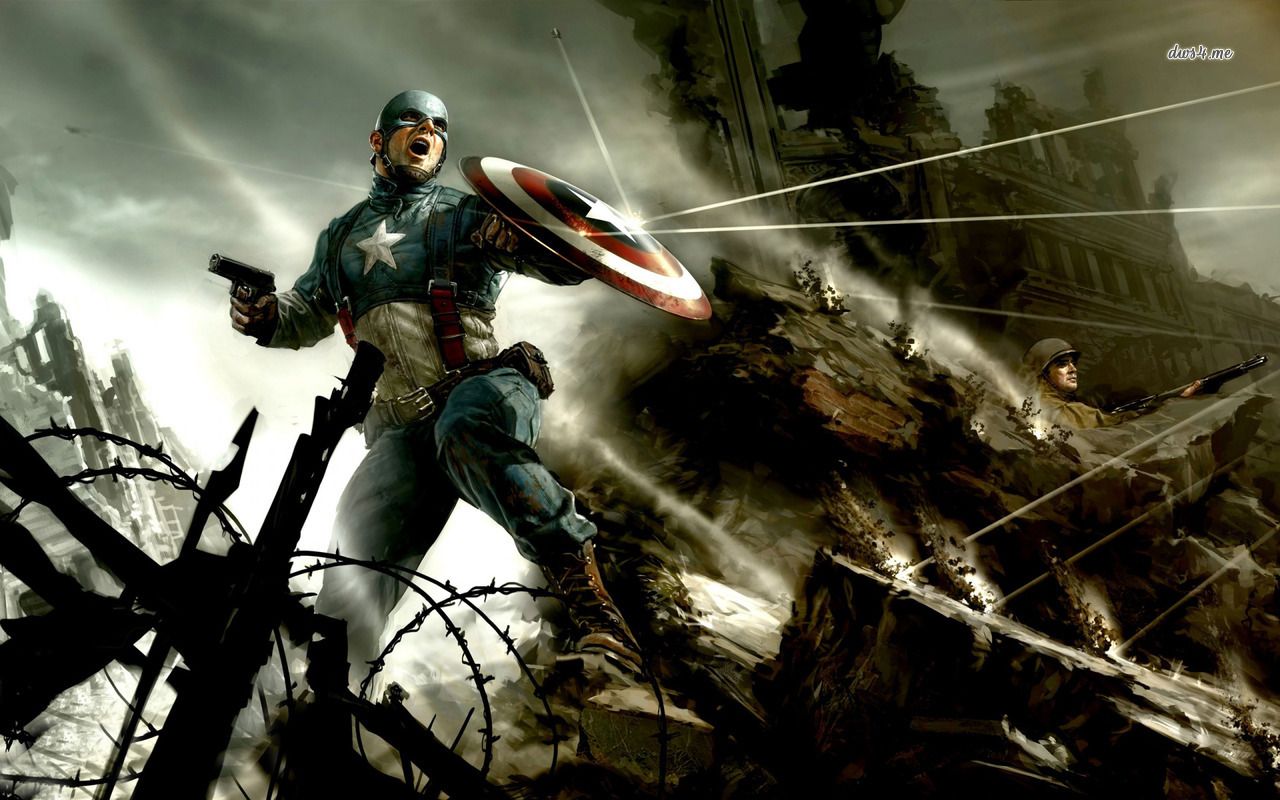 Captain America: The First Avenger Wallpaper. Captain America Wallpaper, Captain Rex Wallpaper and Captain Marvel Wallpaper