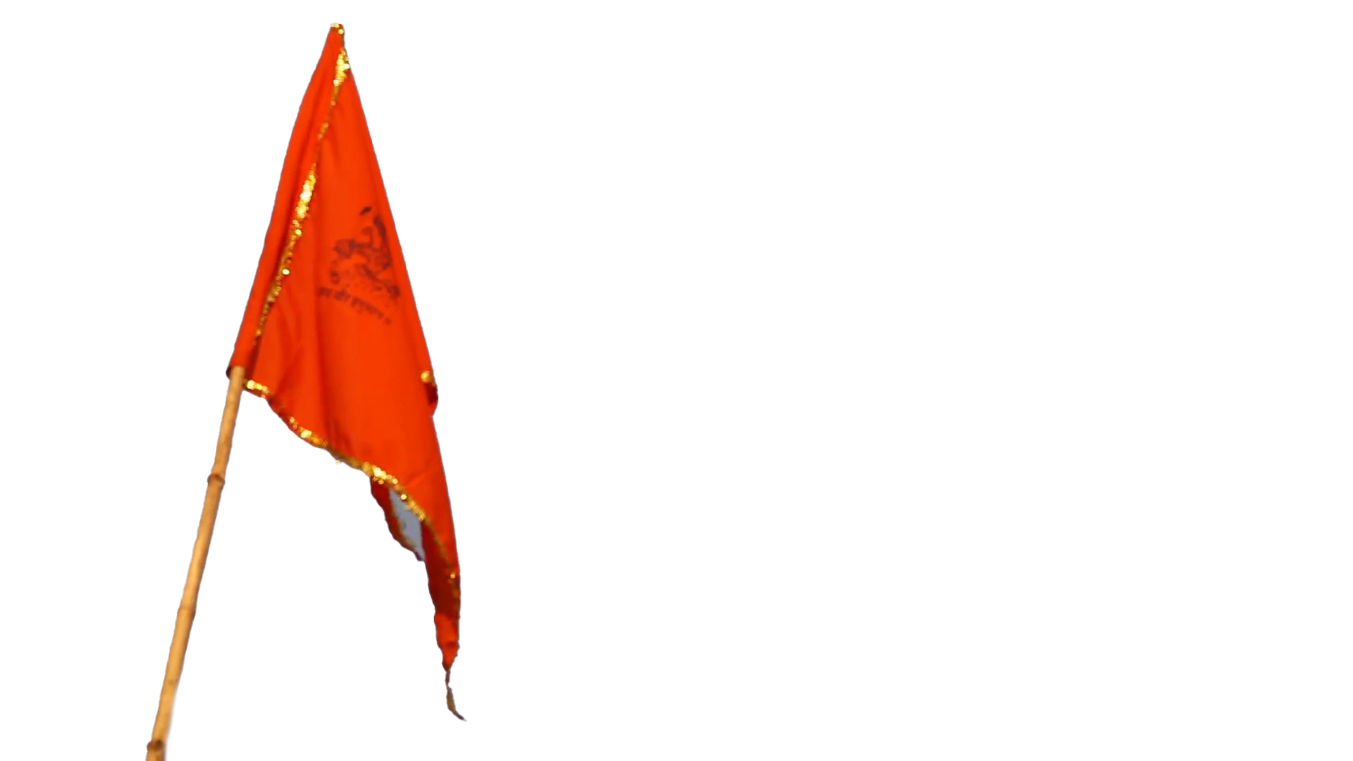 Bhagwa flag kesari garden  outdoor jhanda 10 meter  Amazonin Garden   Outdoors