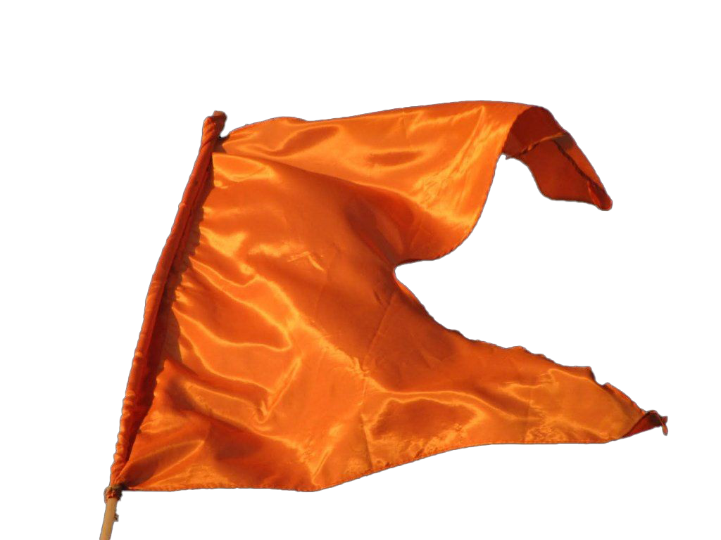 Orange Flag PNG Transparent Image