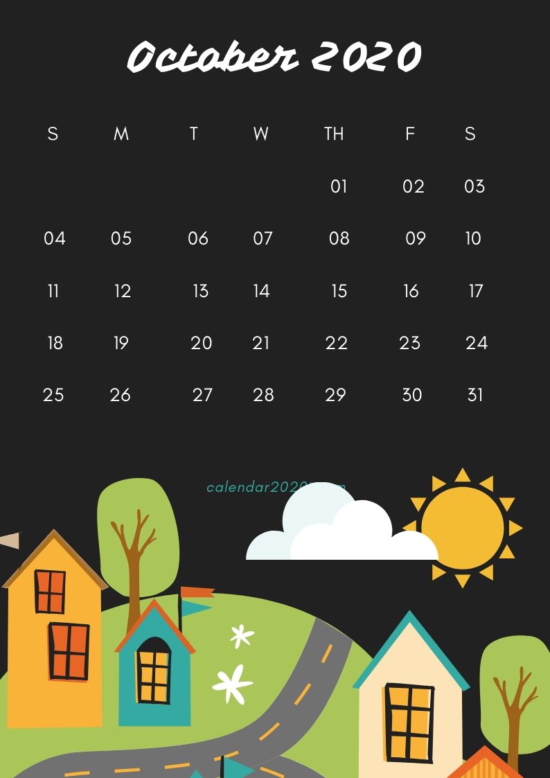 2020 Calendar iPhone Wallpapers