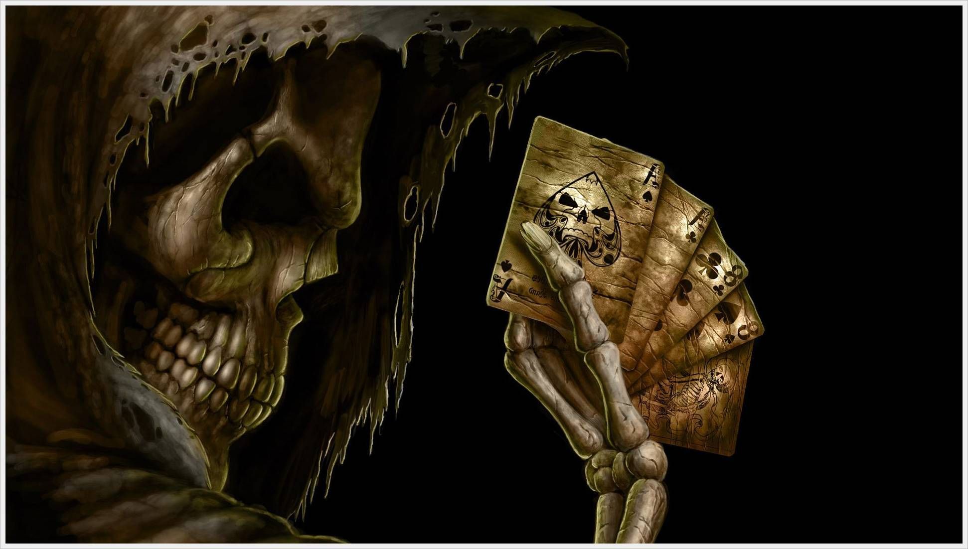3D Moving Wallpaper. Animated Horror Skull 540x306 Animated