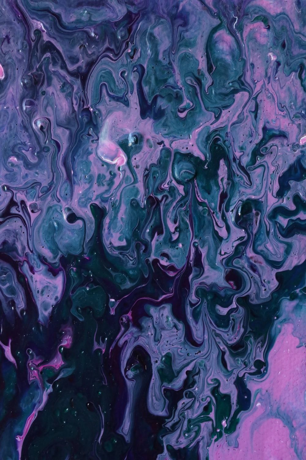 Acrylic Pour Picture. Download Free Image