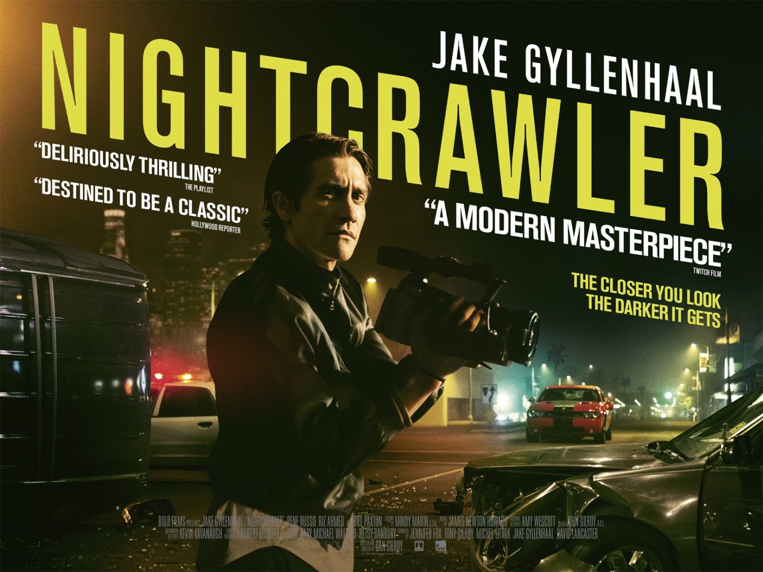 Nightcrawler is a 2014 American crime thriller film Wallpaper