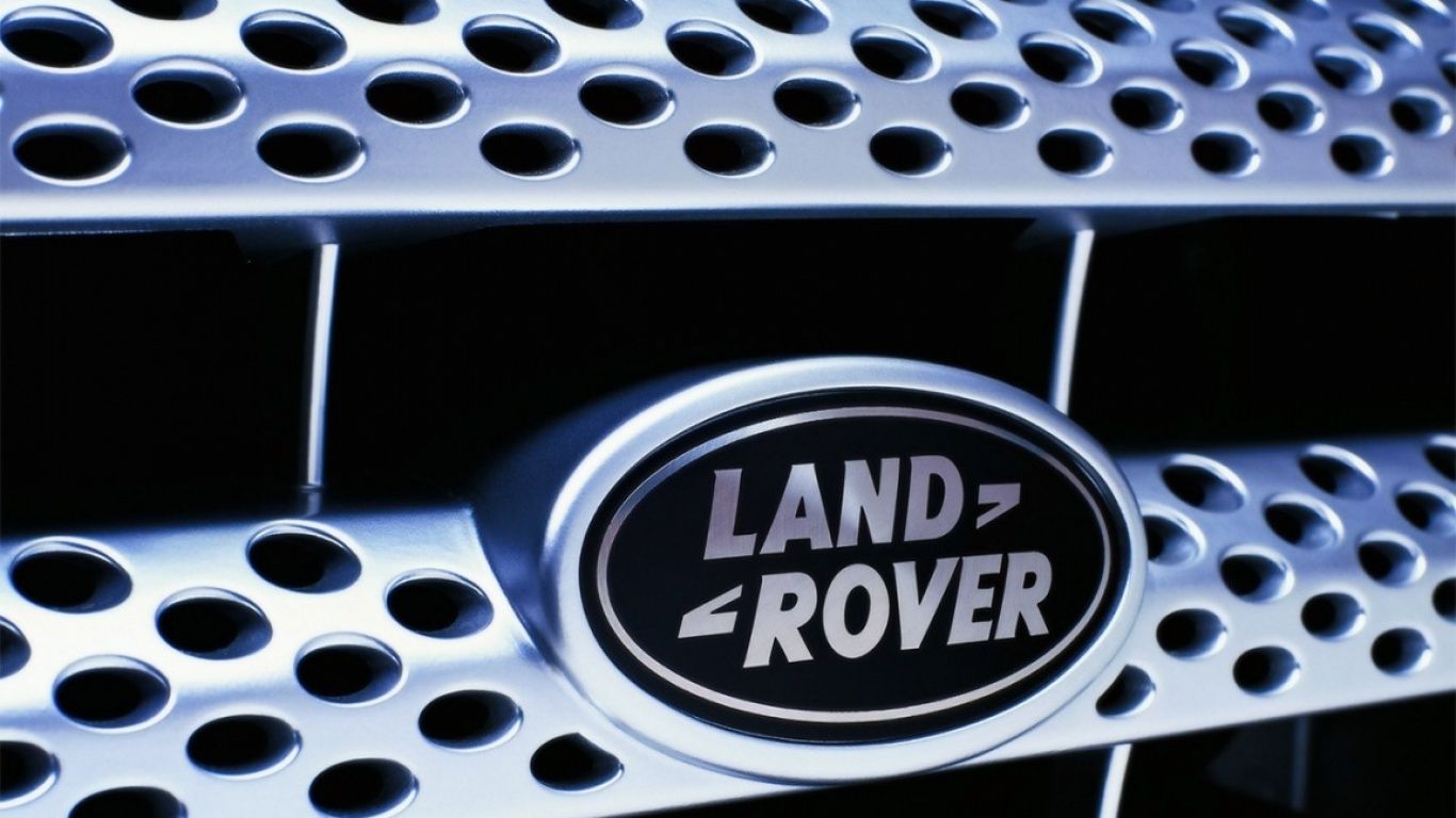 Land Rover logo Desktop wallpaper 1366x768