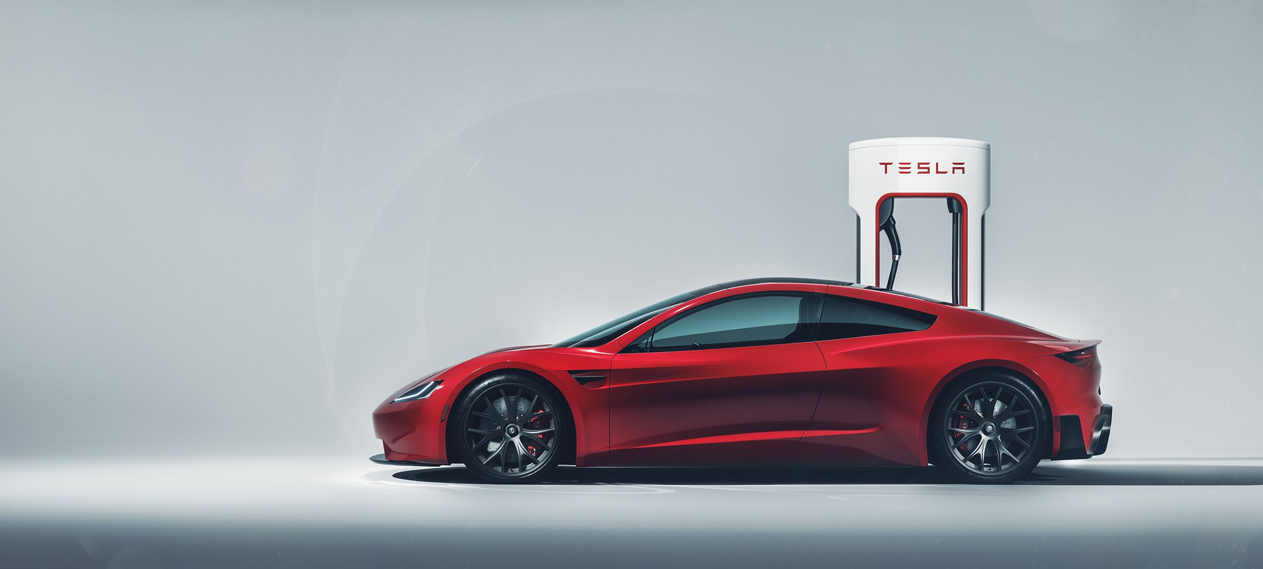 Tesla Roadster Charging, HD Cars, 4k Wallpaper, Image
