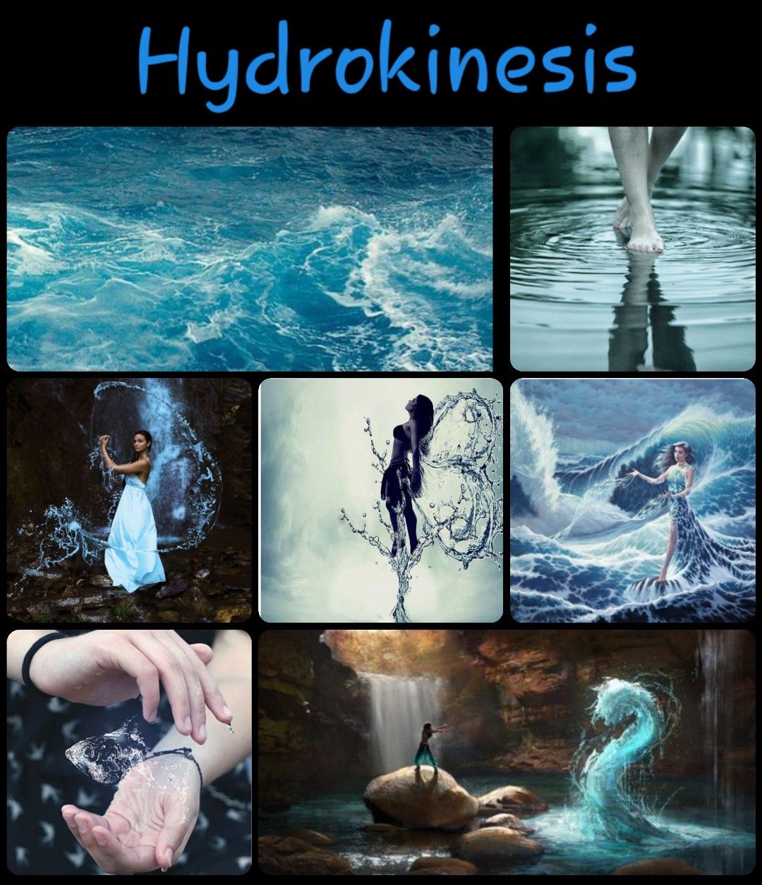 Hydrokinesis. Water powers, Supernatural, Super powers