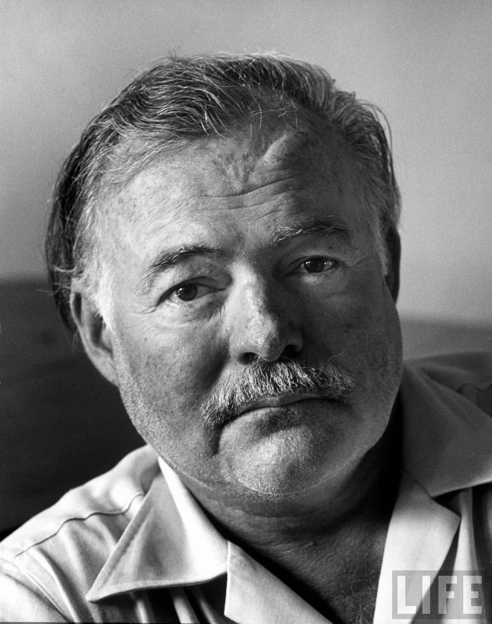 Ernest Hemingway & Writers Photo