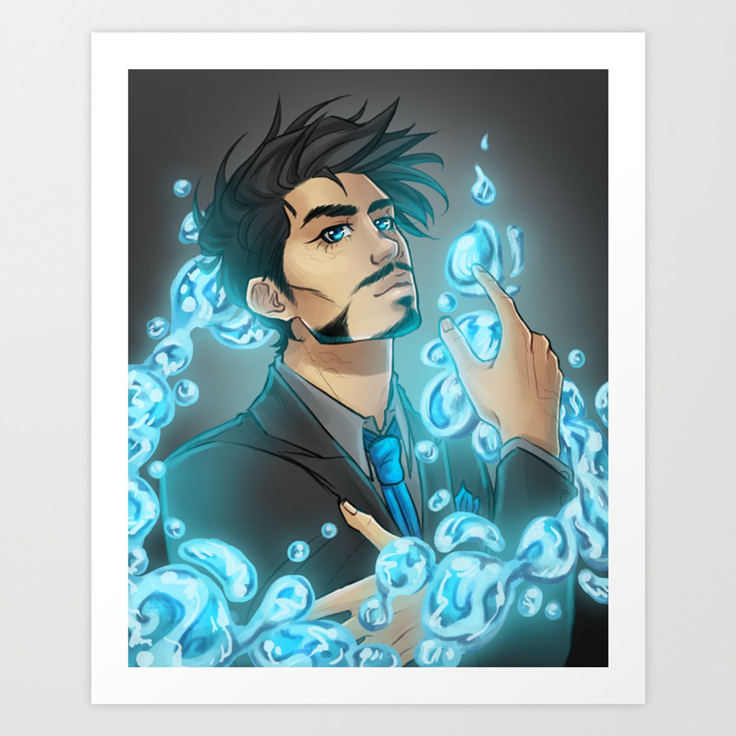 HYDROKINESIS Art Print