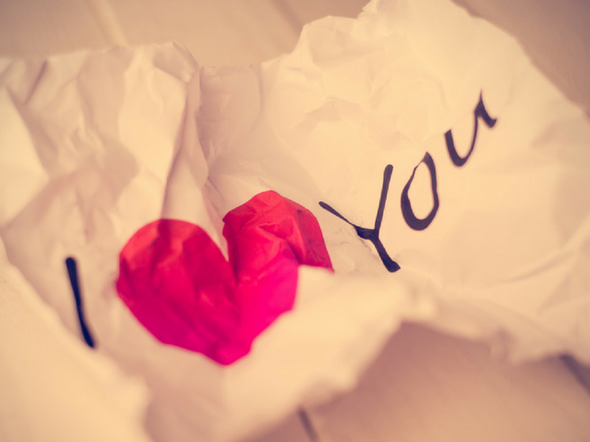 Want to say, 'I Love You' but don't have the courage? You can try
