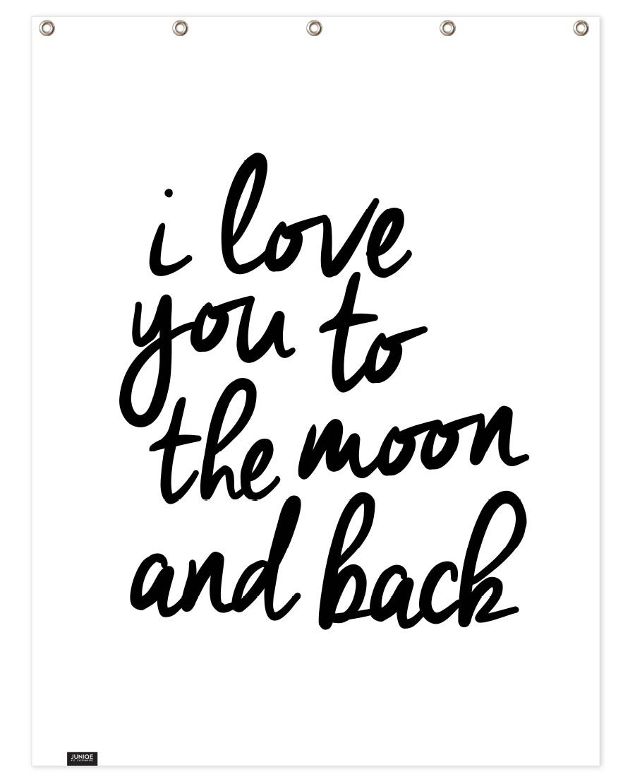 I Love You to the Moon and Back Hand & Bath Towel