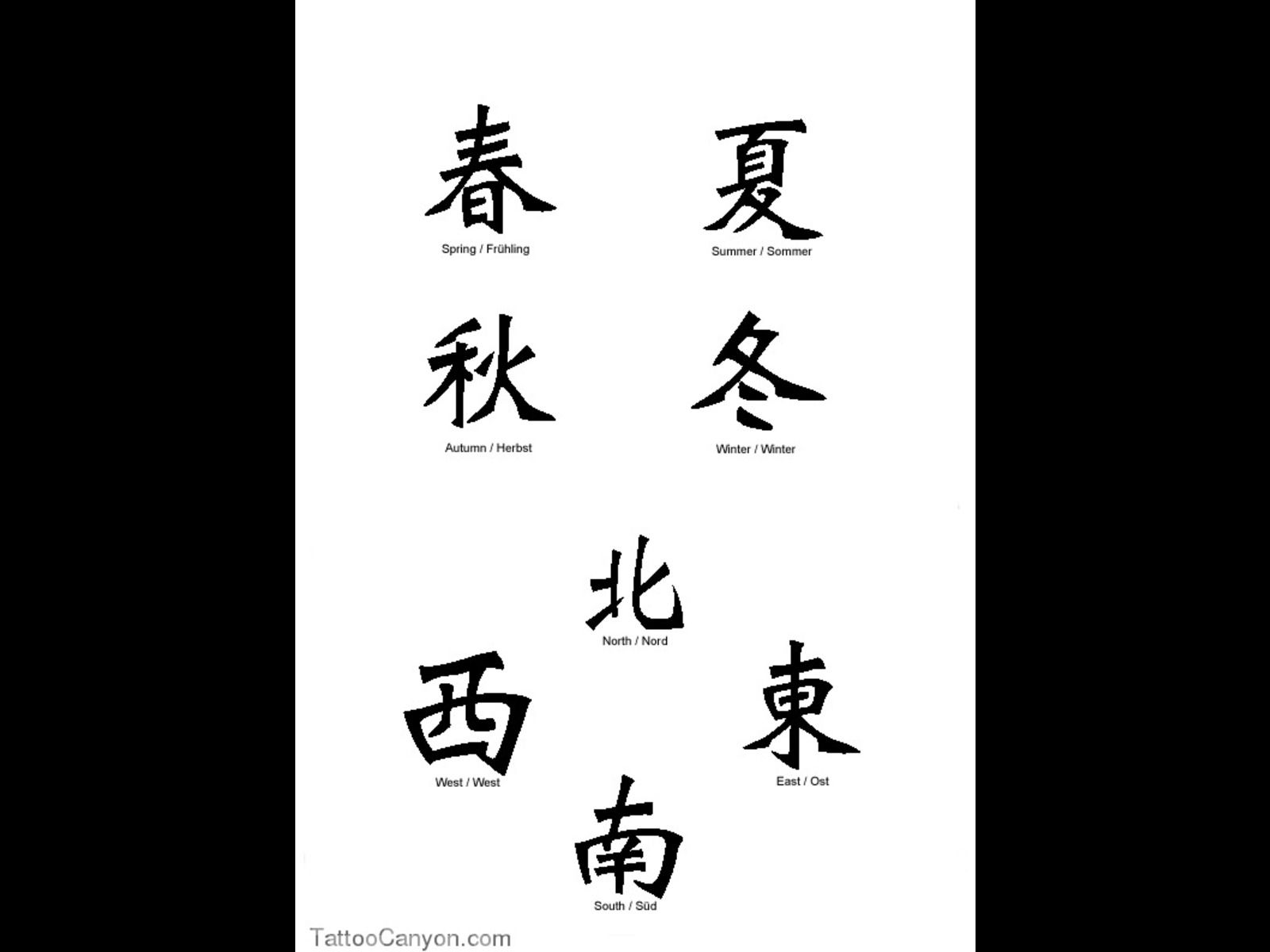 Funny Chinese Tattoos 9 Widescreen Wallpaper